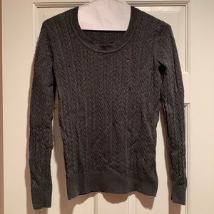 Tommy Hilfiger crew neck cable knit sweater